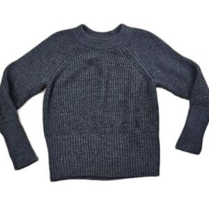 Universal Threads Knitted Ribbed Hem Soft Sweater Gray Women's Size Small